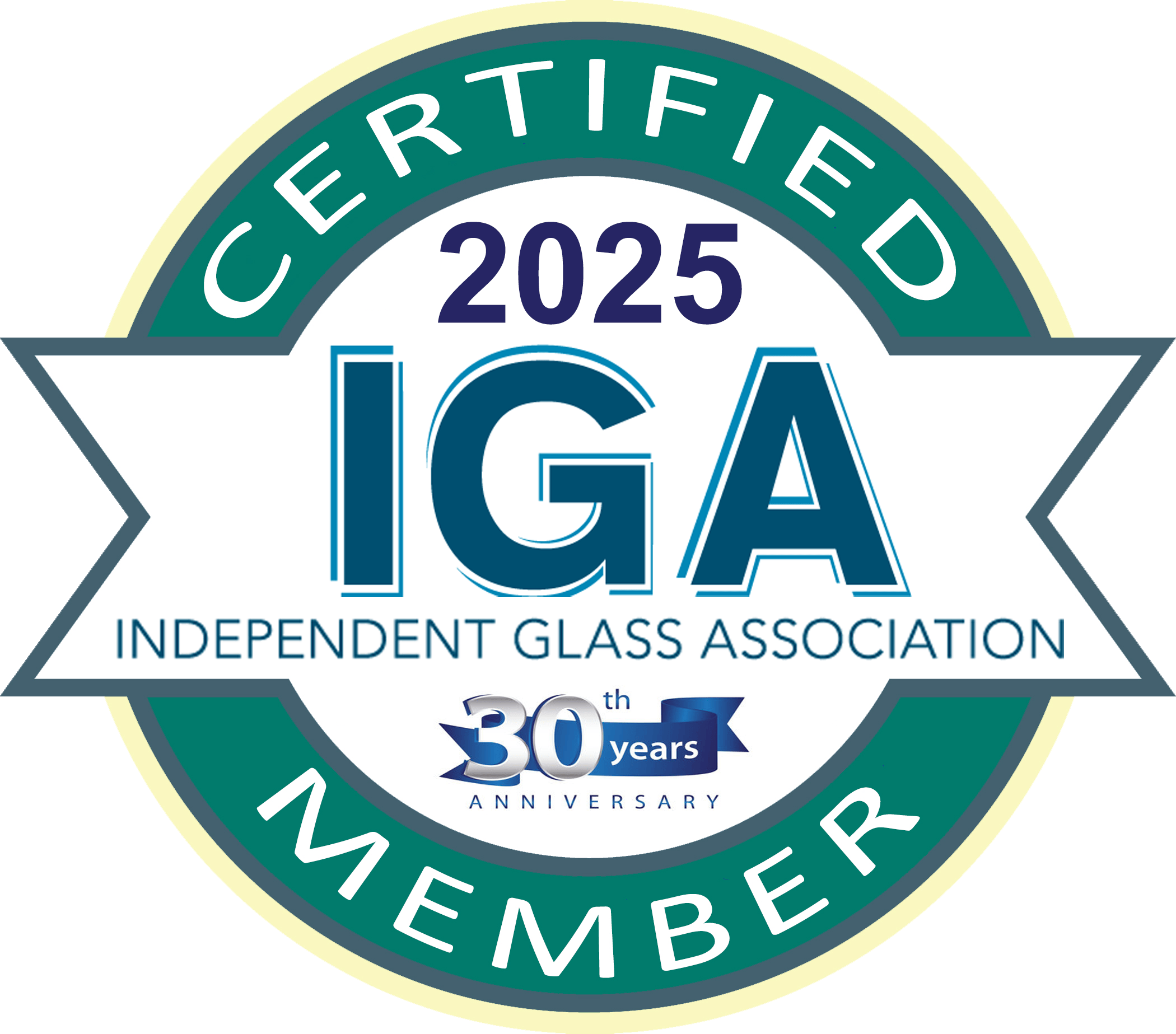 Independent Glass Association (IGA) Certified member