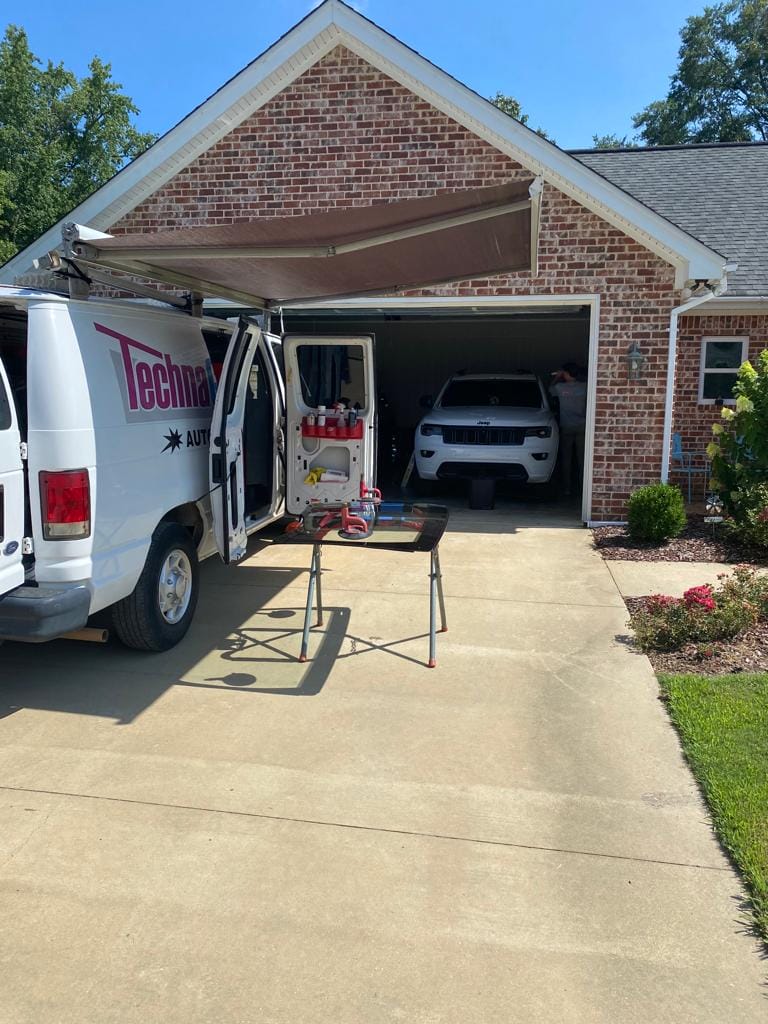 Mobile service at a home